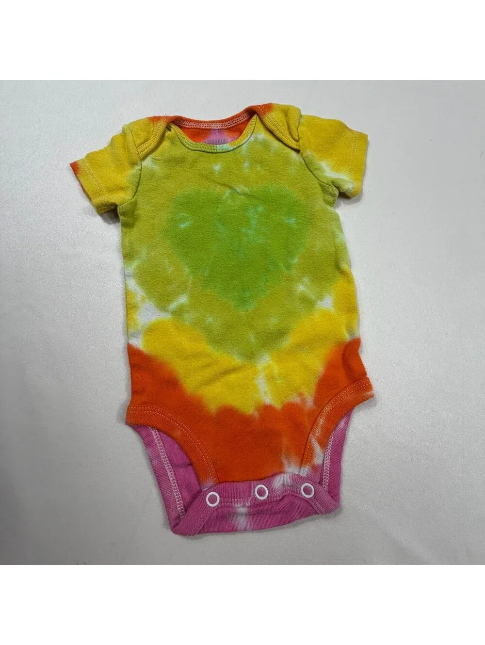 Carter's Child of Mine Tie-Dye Baby Bodysuit 0-3 Months